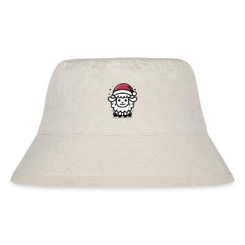 Cute Sheep Christmas Sheep - Stanley/Stella Recycled Bucket Hat - natural - Front
