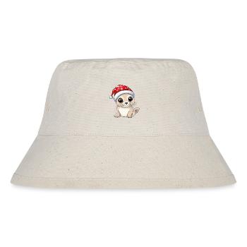 Seal Christmas Cute Cute Xmas Christmassy - Stanley/Stella Recycled Bucket Hat - natural - Front