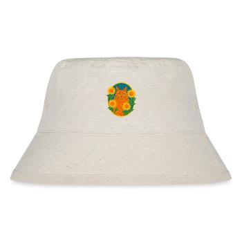 Ginger Kitty Cat - Stanley/Stella Recycled Bucket Hat - natural - Front