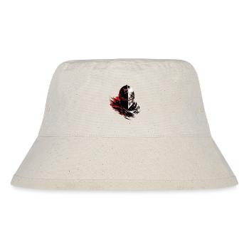 Zorn und Stahl - Stanley/Stella recycelter Bucket Hat - Naturweiß - Vorne