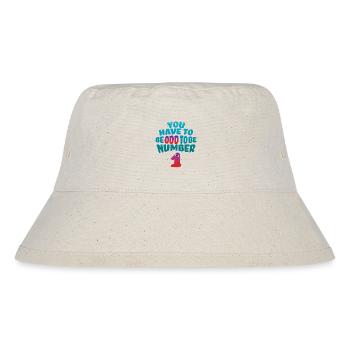 Odd to be nr one - Stanley/Stella Recycled Bucket Hat - natural - Front