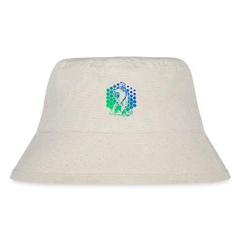 Compact floorball design for floorball - Stanley/Stella Recycled Bucket Hat - natural - Front
