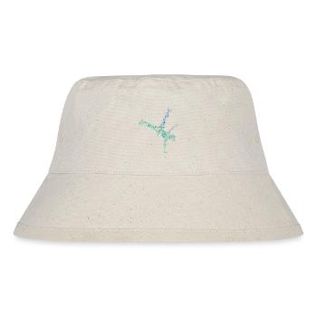 Streetdance Geschenkidee für eine Hip-Hop-Tänzerin - Stanley/Stella recycelter Bucket Hat - Naturweiß - Vorne