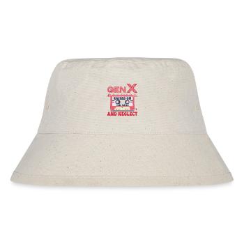 Generation X Humor - Stanley/Stella recycelter Bucket Hat - Naturweiß - Vorne