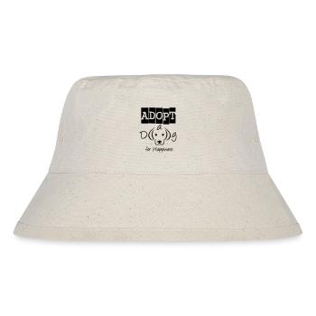 Adopt a Dog - Stanley/Stella Recycled Bucket Hat - natural - Front