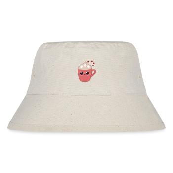 Warmth and coziness happy cocoa - Stanley/Stella Recycled Bucket Hat - natural - Front