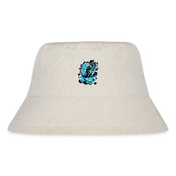 Aquarius Element Wasser cutout - Stanley/Stella recycelter Bucket Hat - Naturweiß - Vorne