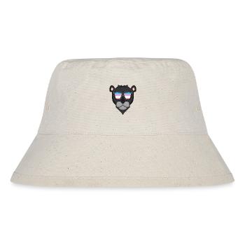 Transgender Transsexuell Schwarzer Panther - Stanley/Stella recycelter Bucket Hat - Naturweiß - Vorne