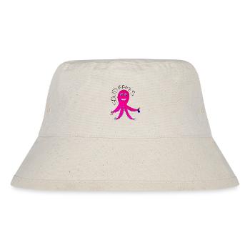 SquidGames - Stanley/Stella recycelter Bucket Hat - Naturweiß - Vorne