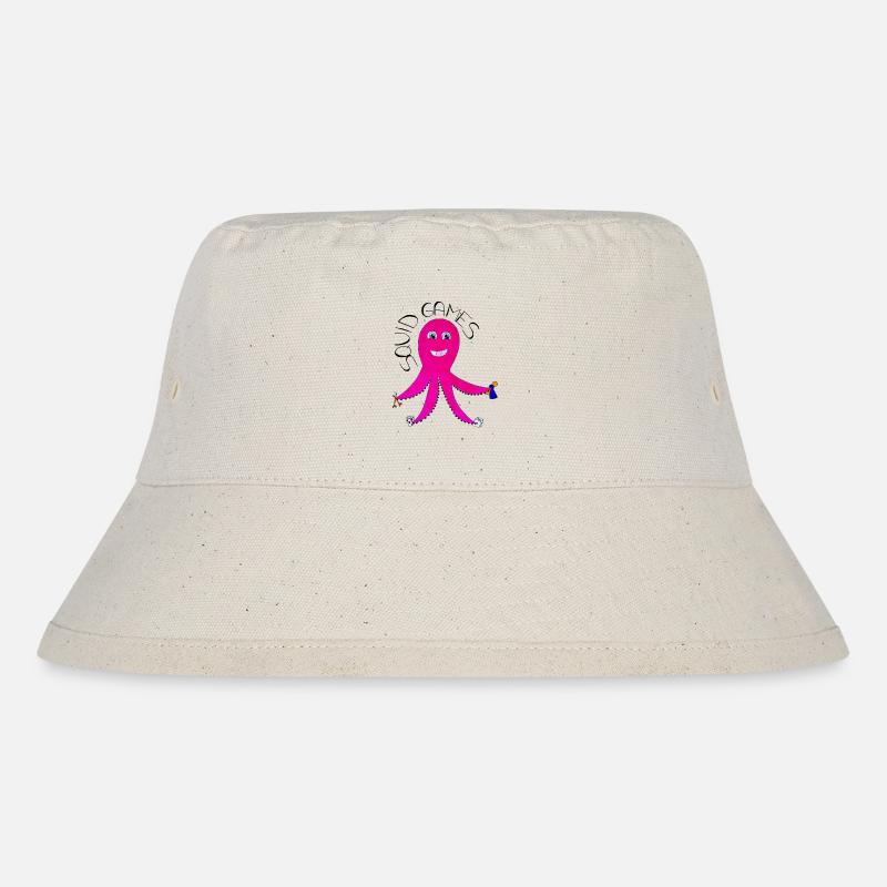 SquidGames - Stanley/Stella recycelter Bucket Hat - Naturweiß