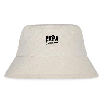Papa cool personnalisés - Bob recyclé Stanley/Stella - blanc naturel - Devant