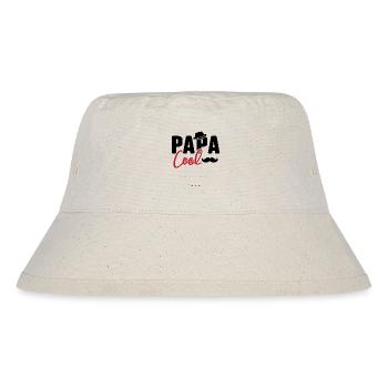 Papa cool personnalisés - Bob recyclé Stanley/Stella - blanc naturel - Devant