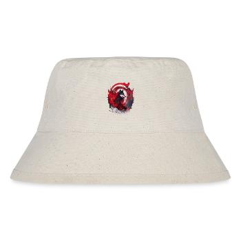 Wolfsblut Japan Wolfs Kunst - Stanley/Stella recycelter Bucket Hat - Naturweiß - Vorne