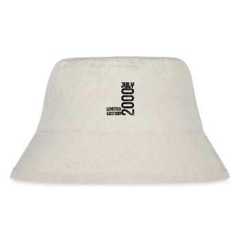 Geschenk Juli 2000. Jubiläum Juli 2000. - Stanley/Stella recycelter Bucket Hat - Naturweiß - Vorne