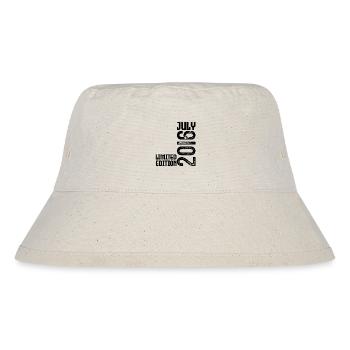 Gift July 2016. Birthday July 2016. - Stanley/Stella Recycled Bucket Hat - natural - Front