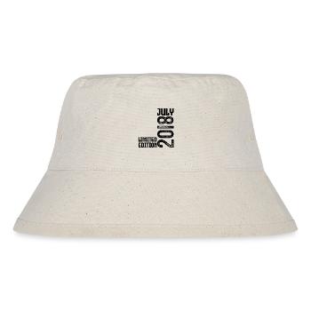 Gift July 2018. Birthday July 2018. - Stanley/Stella Recycled Bucket Hat - natural - Front