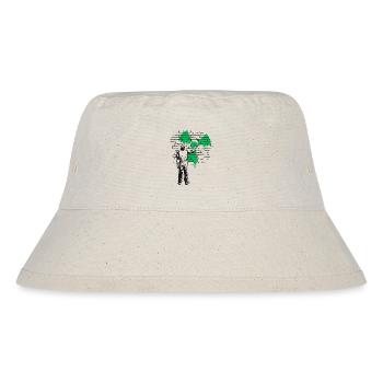 Atomkraft Ja bitte, Ja zu Atomenergie - Stanley/Stella recycelter Bucket Hat - Naturweiß - Vorne