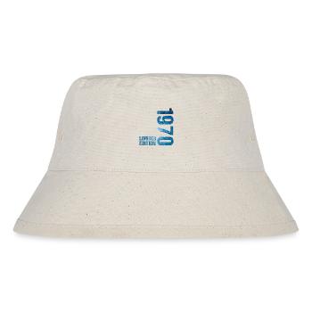 18 JAHRE 18. GEBURTSTAG LIMITED EDITION 1970 - Stanley/Stella recycelter Bucket Hat - Naturweiß - Vorne