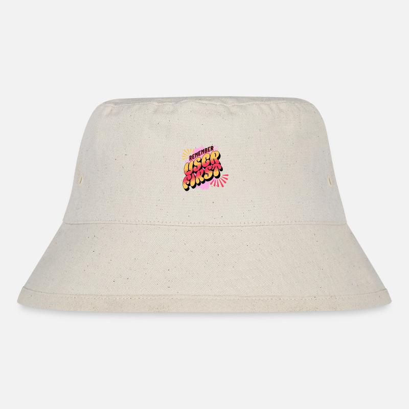 Lustig UI/UX User Experience UX Designer - Stanley/Stella recycelter Bucket Hat - Naturweiß