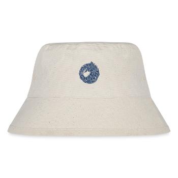 Wikinger Rabe Hugin Munin Keltische Knoten Runen - Stanley/Stella recycelter Bucket Hat - Naturweiß - Vorne