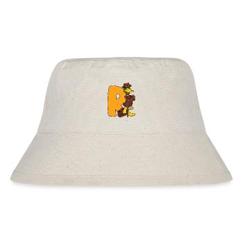 Rente Ente R Rentner Rentnerin Ruhestand Geschenk - Stanley/Stella recycelter Bucket Hat - Naturweiß - Vorne