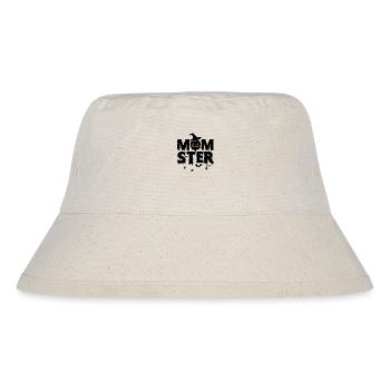 Halloween Kostüm - Funny Momster Mom Ster - Stanley/Stella recycelter Bucket Hat - Naturweiß - Vorne