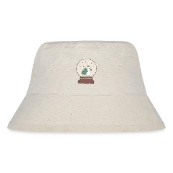 Snow Globe - Stanley/Stella Recycled Bucket Hat - natural - Front