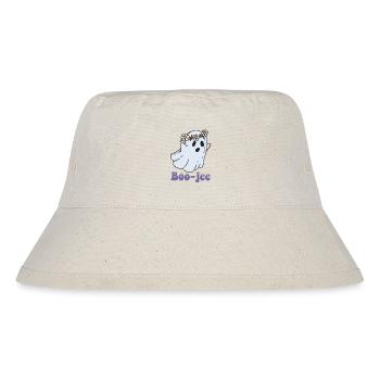 Halloween Spooky Ghost Boo Jee Boo - Stanley/Stella Recycled Bucket Hat - natural - Front