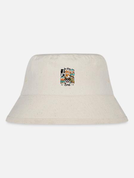 Boxer Dog In My Dog Mom Era Fur Baby Mothers Day - Stanley/Stella Recycled Bucket Hat - natural