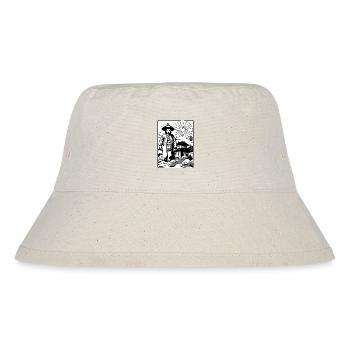 Asian Japanese Edo Times Farmer Ronin - Stanley/Stella Recycled Bucket Hat - natural - Front