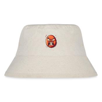 Weil ich böse bin: albernes, wütendes Ei - Stanley/Stella recycelter Bucket Hat - Naturweiß - Vorne