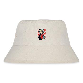 Anime Manga Mädchen beobachtet die Jungs - Stanley/Stella recycelter Bucket Hat - Naturweiß - Vorne