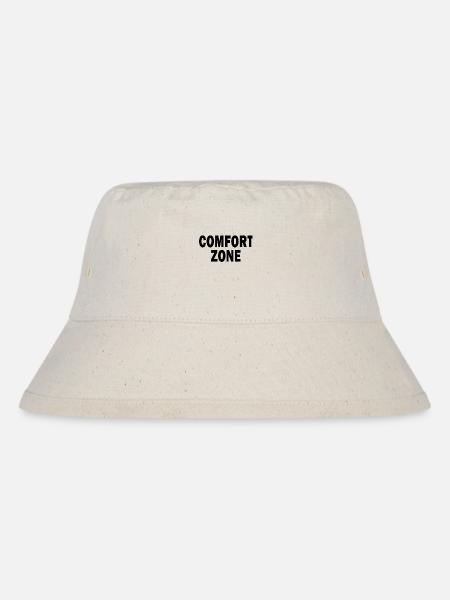Comfort Zone - Stanley/Stella recycelter Bucket Hat - Naturweiß