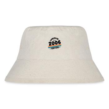 Unique Since 2006 Edition Birthday Vintage 2006 - Stanley/Stella Recycled Bucket Hat - natural - Front