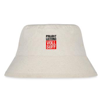Bier Saufen Shirt Damen Herren Feiern Partnerlook - Stanley/Stella recycelter Bucket Hat - Naturweiß - Vorne