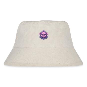 Huldige Pigletor, dem magischen Tyrannen Schwein - Stanley/Stella recycelter Bucket Hat - Naturweiß - Vorne
