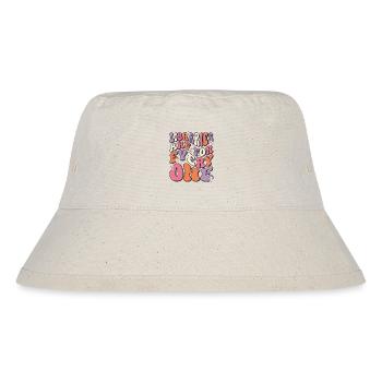 Libraries are for everyone to read - Stanley/Stella Recycled Bucket Hat - natural - Front