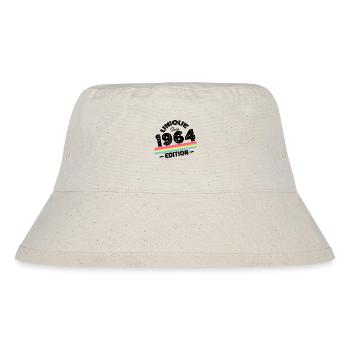 Unique since 1964 Edition Birthday Vintage 1964 - Stanley/Stella Recycled Bucket Hat - natural - Front