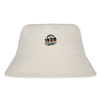 Unique Since 1928 Edition Birthday Vintage 1928 - Stanley/Stella Recycled Bucket Hat - natural - Front