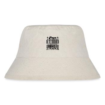 Dad Gift. Best gift for father. - Stanley/Stella Recycled Bucket Hat - natural - Front