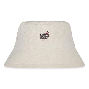 Japanischer Kei Car JDM Pirat - Stanley/Stella recycelter Bucket Hat - Naturweiß - Vorne