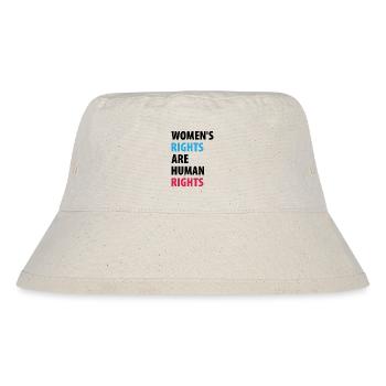 Women's Right Are Human Rights - Stanley/Stella Recycled Bucket Hat - natural - Front