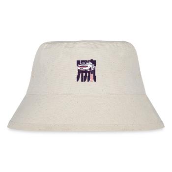 Japanese 90s Cars Lifestyle: JDM Tuning - Stanley/Stella Recycled Bucket Hat - natural - Front