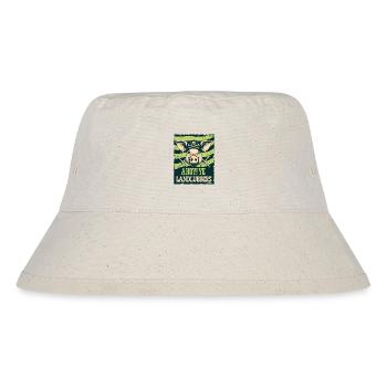 Ahoy, Landlubbers: A Funny Pirate Pig - Stanley/Stella Recycled Bucket Hat - natural - Front