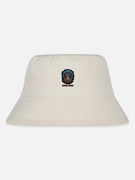 Unendliche Weisheit amerikanischer Ureinwohner - Stanley/Stella recycelter Bucket Hat - Naturweiß