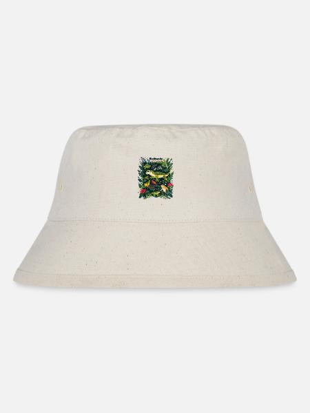 Biodiversität Erhaltung Tropische Fauna - Stanley/Stella recycelter Bucket Hat - Naturweiß
