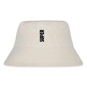 SUPER, Stand up paddling, SUP - Stanley/Stella recycelter Bucket Hat - Naturweiß - Vorne