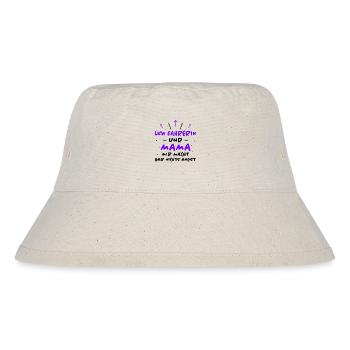 LKW Fahrerin Spruch Fun Lastwagenfahrerin Geschenk - Stanley/Stella recycelter Bucket Hat - Naturweiß - Vorne