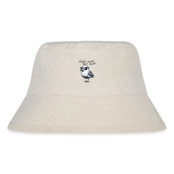 Watt mutt dat mutt Coole Möwe Nordsee Spruch - Bob recyclé Stanley/Stella - blanc naturel - Devant