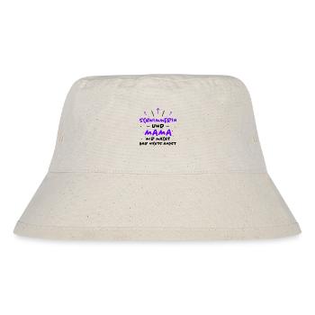 Schwimmerin Spruch Schwimmen Schwimmerin Geschenk - Stanley/Stella recycelter Bucket Hat - Naturweiß - Vorne